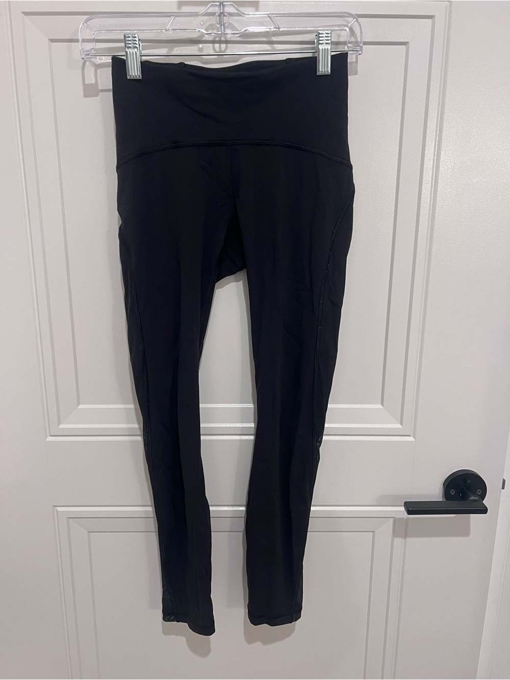 Lululemon Athletica Black Mid-Rise Leggings